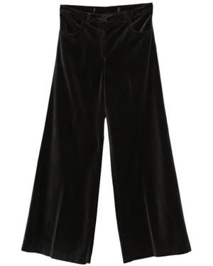Aspesi Pantalon En Velours - Black