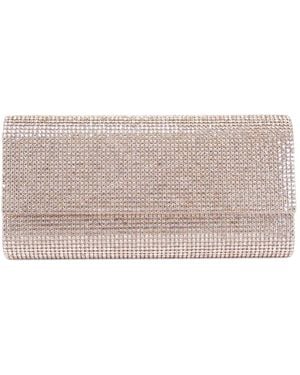 Judith Leiber Clutch Mit Kristallverzierung - Grau