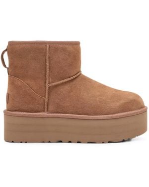 UGG Stiefel Mit Plateausohle - Braun