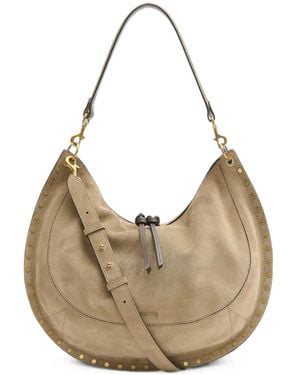 Isabel Marant Oskan Soft L Tasche Aus Wildleder - Natur