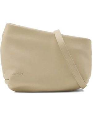 Marsèll Fantasmino Logo Clutch Bag - Natural