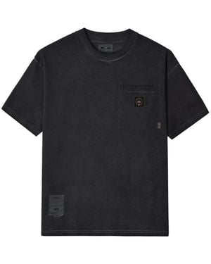Izzue X Alpha Industries Patch-Pocket T-Shirt - Blue