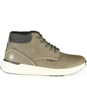 Lumberjack Lace-Up High-Top Trainers - Brown
