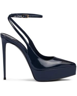 Le Silla Uma Slingback Court Shoes - Blue