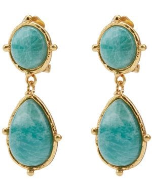 Sylvia Toledano 2 Oorclips Met Stippen - Metallic