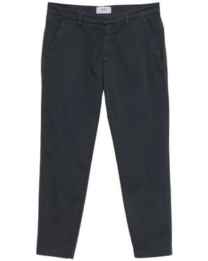 VELA SHOP Slim-Fit Trousers - Blue