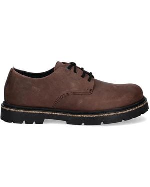 Birkenstock Highwood Low Derby Shoes - Brown