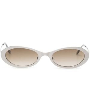 Our Legacy Embossed Sunglasses - Natural