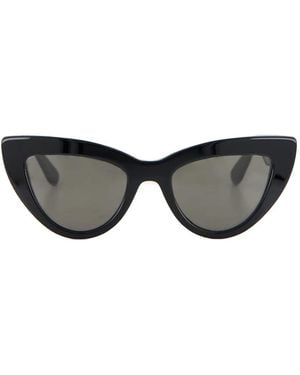 Emmanuelle Khanh Cherry Cat-Eye Sunglasses - Black