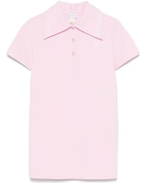 Patou Polokleid Mit Jp-Monogramm - Pink