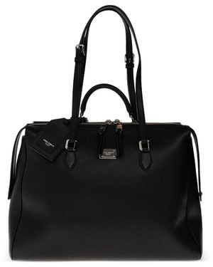 Dolce & Gabbana Vittoria Handbag - Black