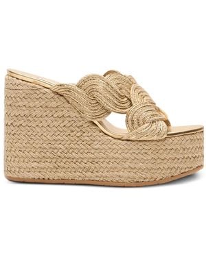 Casadei Thaiti Woven Sandals - White