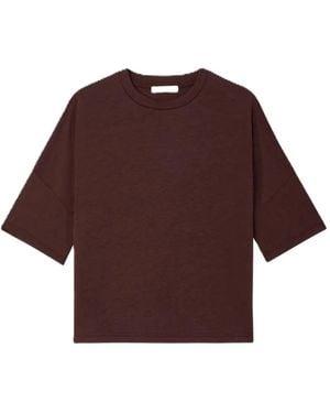 Sessun Dorel Dropped-Shoulder T-Shirt - Purple