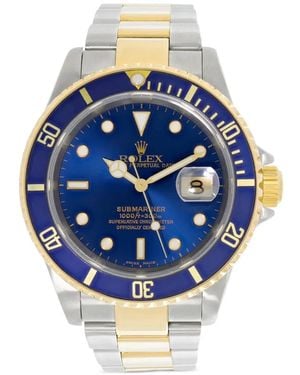 Rolex Oyster Perpetual Submariner Armbanduhr 40Mm - Blau