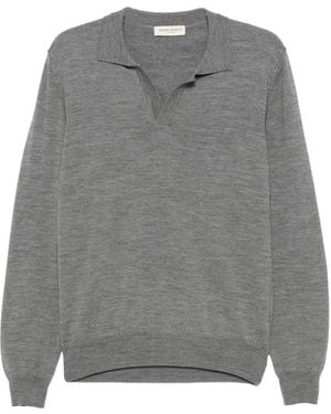 SERGIO MORETTI FIRENZE Long-Sleeve Jumper - Black