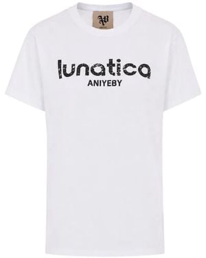 Aniye By Lunatica Logo-Print T-Shirt - White