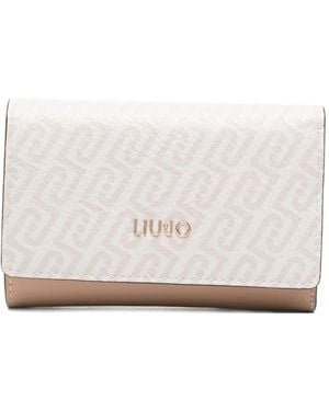 Liu Jo Patterned Wallet - White