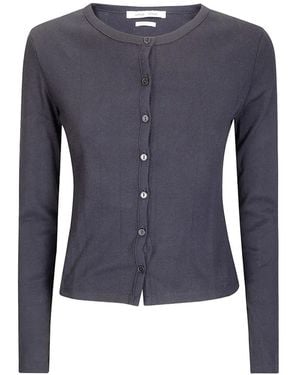 Samsøe & Samsøe Sajunes Button-Up Cardigan - Blue