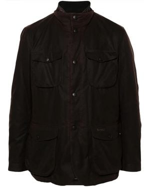 Barbour Ogston Wax Jacket - Black