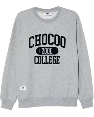 Chocoolate ロゴ スウェットシャツ - グレー