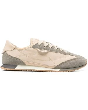 GHŌUD Glitter-Panelled Low-Top Sneakers - White