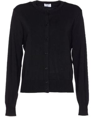 Filippa K Geknöpfter Cardigan mit rundem Ausschnitt - Blau