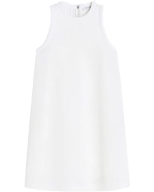 Max Mara Sleeveless Mini Dress - White