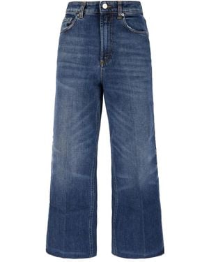 Department 5 Logo-Patch Jeans - Blue