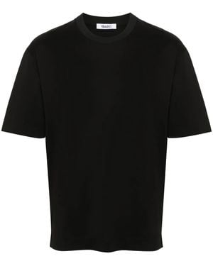Eraldo T-Shirt Mit Rundhalsausschnitt - Schwarz