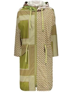 Herno Mix-Print Jacket - Green