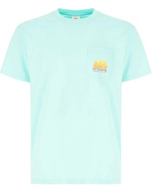 Sundek New Herbert Tシャツ - ブルー
