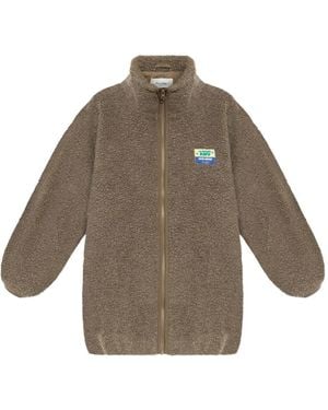 American Vintage Abrigo Hoktown con cremallera - Marrón