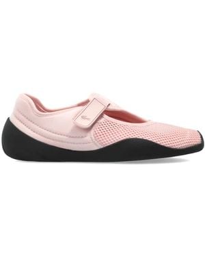 Lacoste Low Mystere Mesh-Panel Touch-Strap Sneakers - Pink