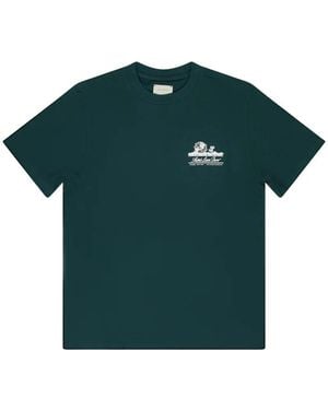 Aimé Leon Dore Unisphere Graphic-Print T-Shirt - Green