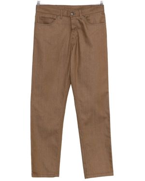 Moncler Belt-Loops Trousers - Brown