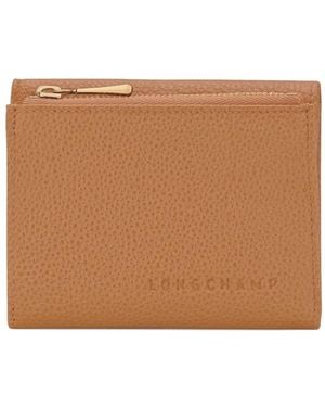 Longchamp Portefeuille Le Foulonné - Brown