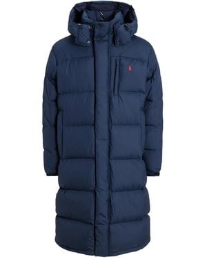 Polo Ralph Lauren Hooded Insulated Bomber Coat - Blue