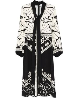 Raquel Diniz Floral Print Dress - White