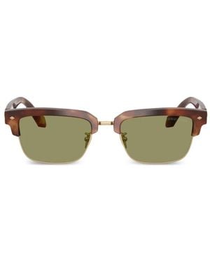 Giorgio Armani Rectangular-Frame Sunglasses - Green
