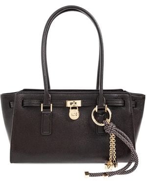 MICHAEL Michael Kors Lock-Detail Shoulder Bag - Black