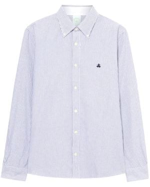 Brooks Brothers ストライプ シャツ - ホワイト