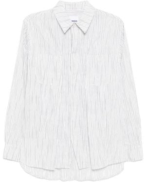 Adererror Striped Shirt - White