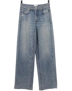 Rag & Bone Jean Ample À Effet Délavé - Bleu
