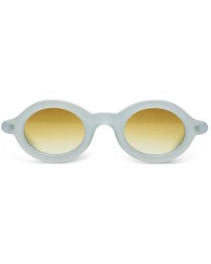 Paloceras Round-Frame Sunglasses - Blue