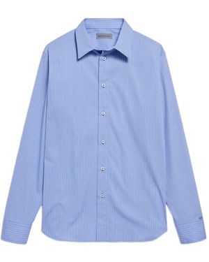 Balenciaga Poplin Shirt - Blue