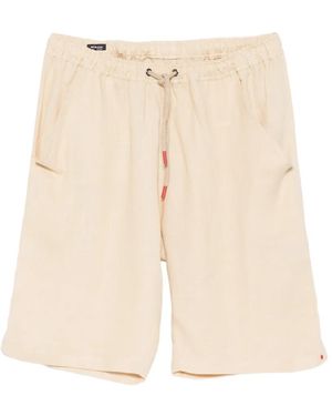 Kiton Bermudas Con Cordones - Neutro