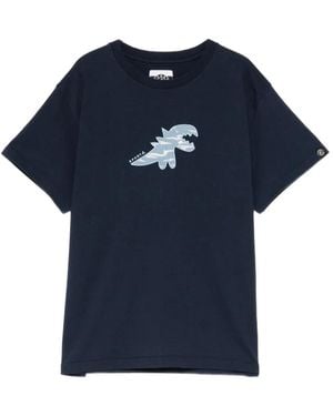 SPORT b. by agnès b. Dino-Patch T-Shirt - Blue