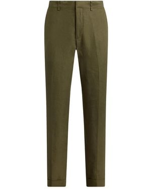 Polo Ralph Lauren Textured Linen Pants - Green