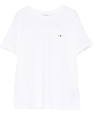 GANT Short-Sleeved T-Shirt - White