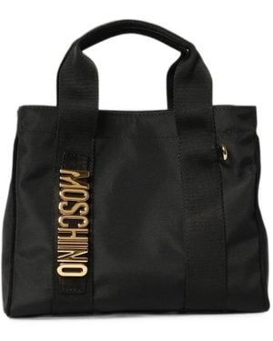 Moschino Carry Me Tote Bag - Black